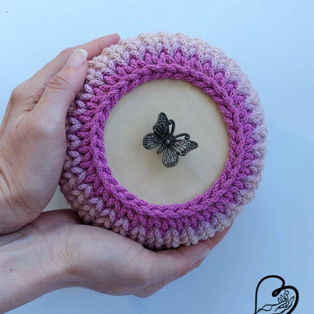Trinket Basket with Butterfly Lid