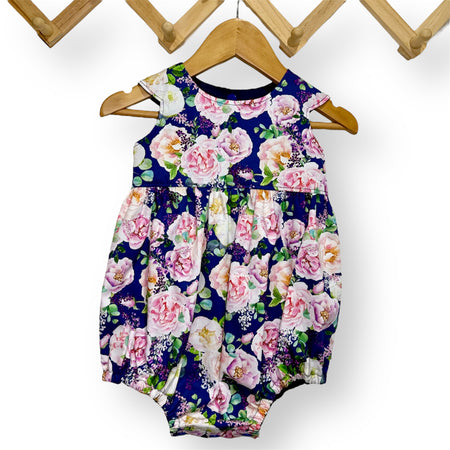 SIZE 0 Midnight Garden - Tea Party Romper