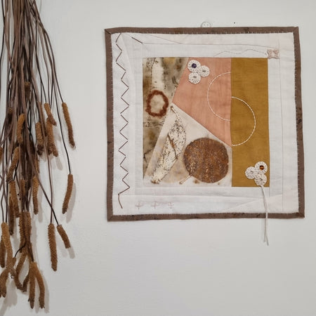 Textile Wall Hanging (small) - Plant-Dyed