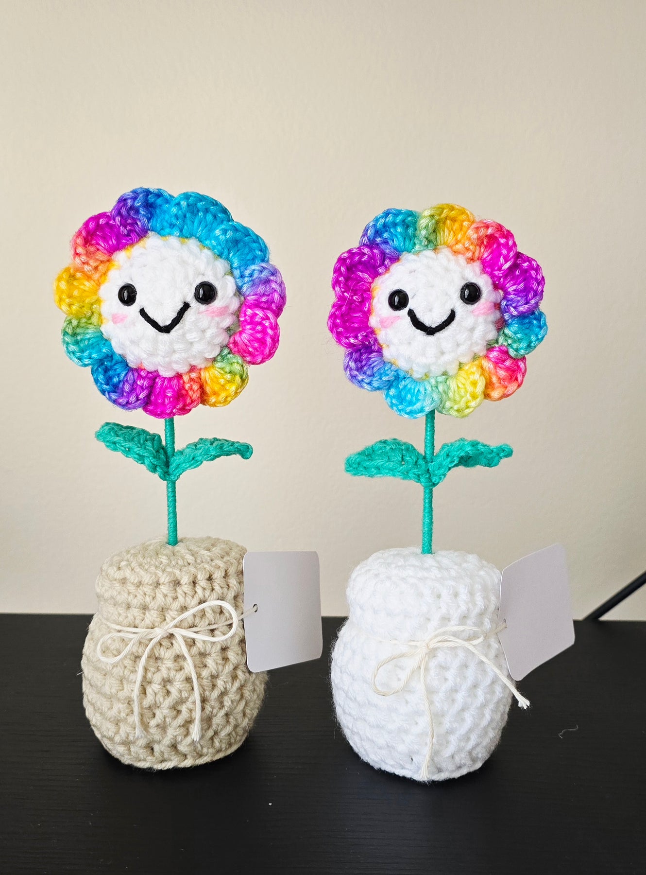 Smiley Rainbow Flower