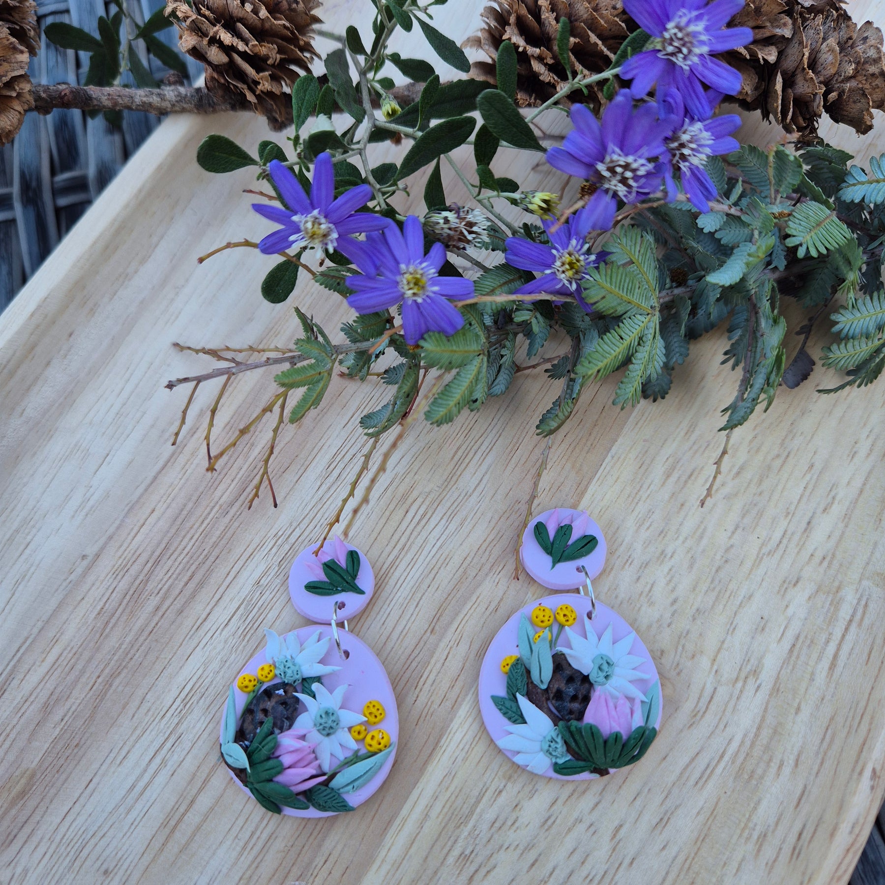 Spring Burst Dangle Earrings (choose from 3 designs)