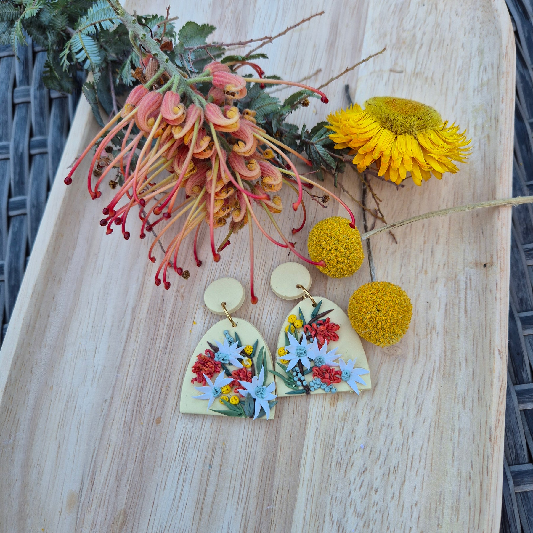 Spring Burst Dangle Earrings (choose from 3 designs)