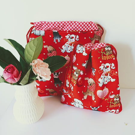 Gift Bag Set - Padded - Dog Lover