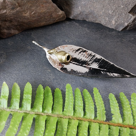 Gum Leaf / Gum Nut Brooch - 9