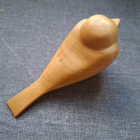 Hand carved bird - huon pine