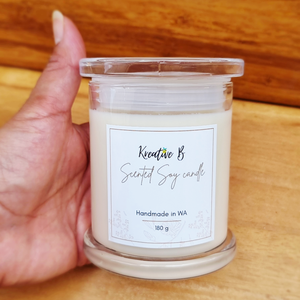 BEEutiful handmade box candle set sweet