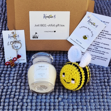 BEEutiful handmade box trio fruity