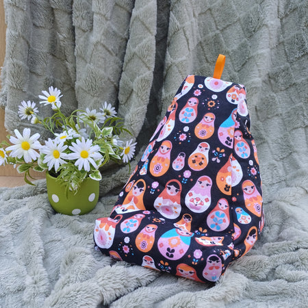 Babushka Design Pillow Stand to suit Book and Tablet