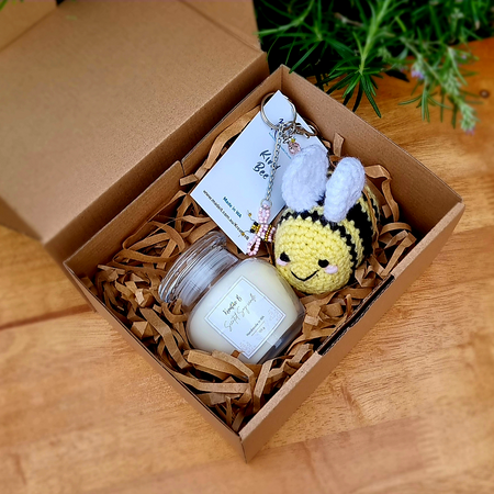 BEEutiful handmade box trio sweet