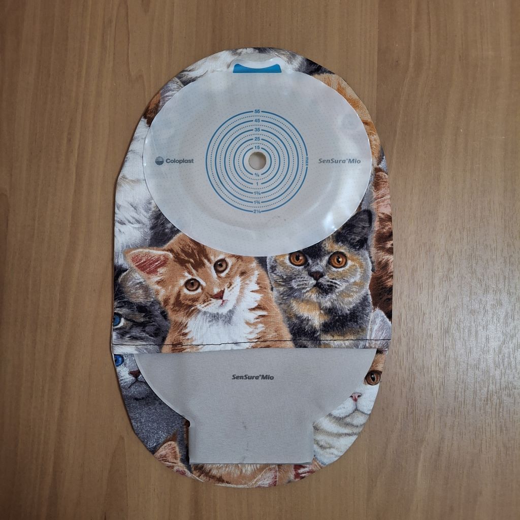 STOMA BAG COVER LARGE Suitable for Ileostomy, Colostomy, Urostomy