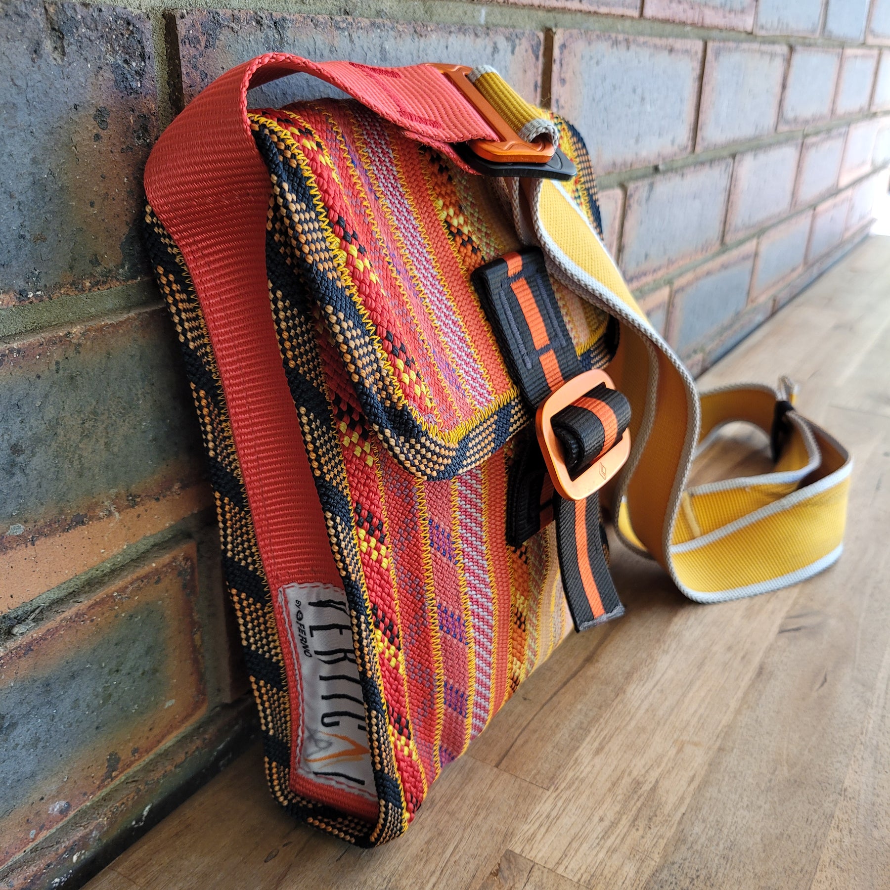 Upcycled Rope Satchel [Sunset]