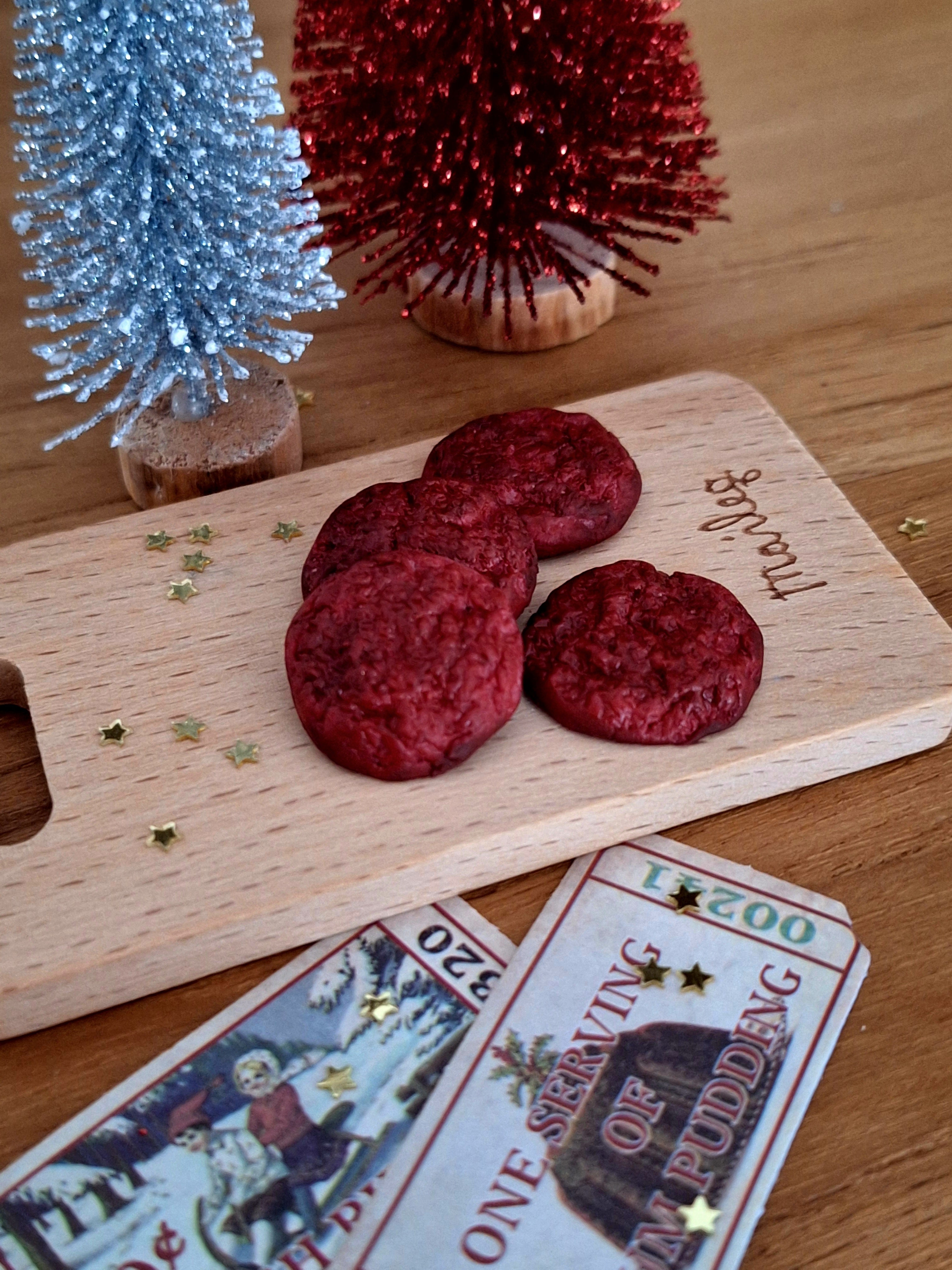 4 RED VELVET COOKIES - 2 options