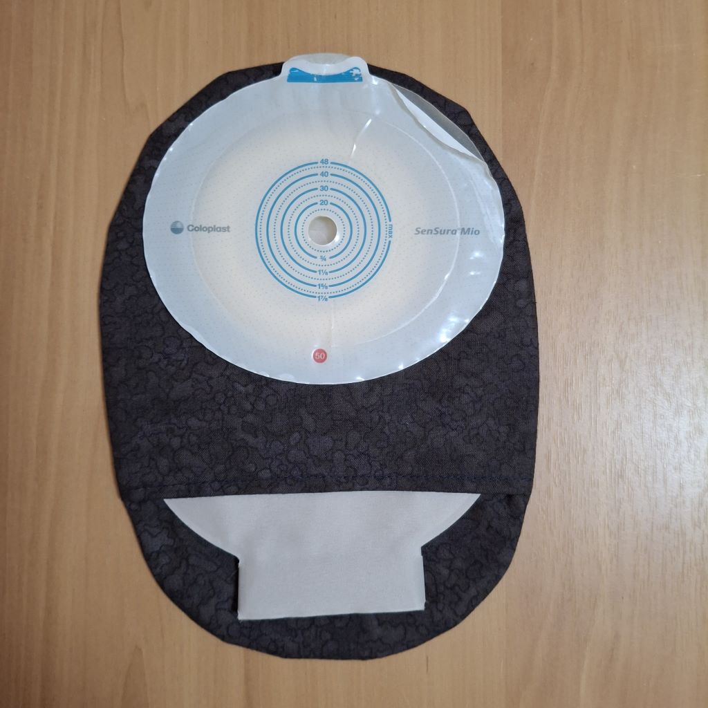 STOMA BAG COVER BROWN REGULAR ILEOSTOMY, COLOSTOMY, UROSTOMY