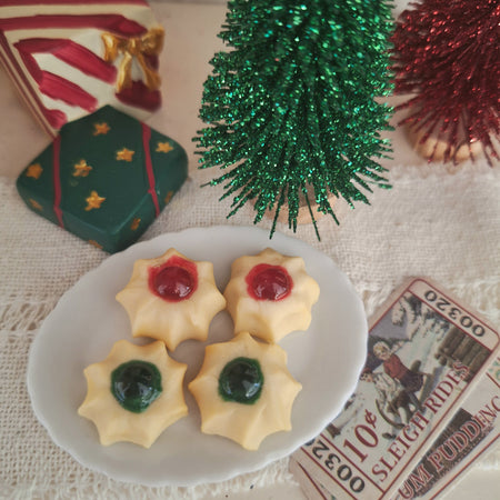 4 Old-fashioned candied cherry cookies
