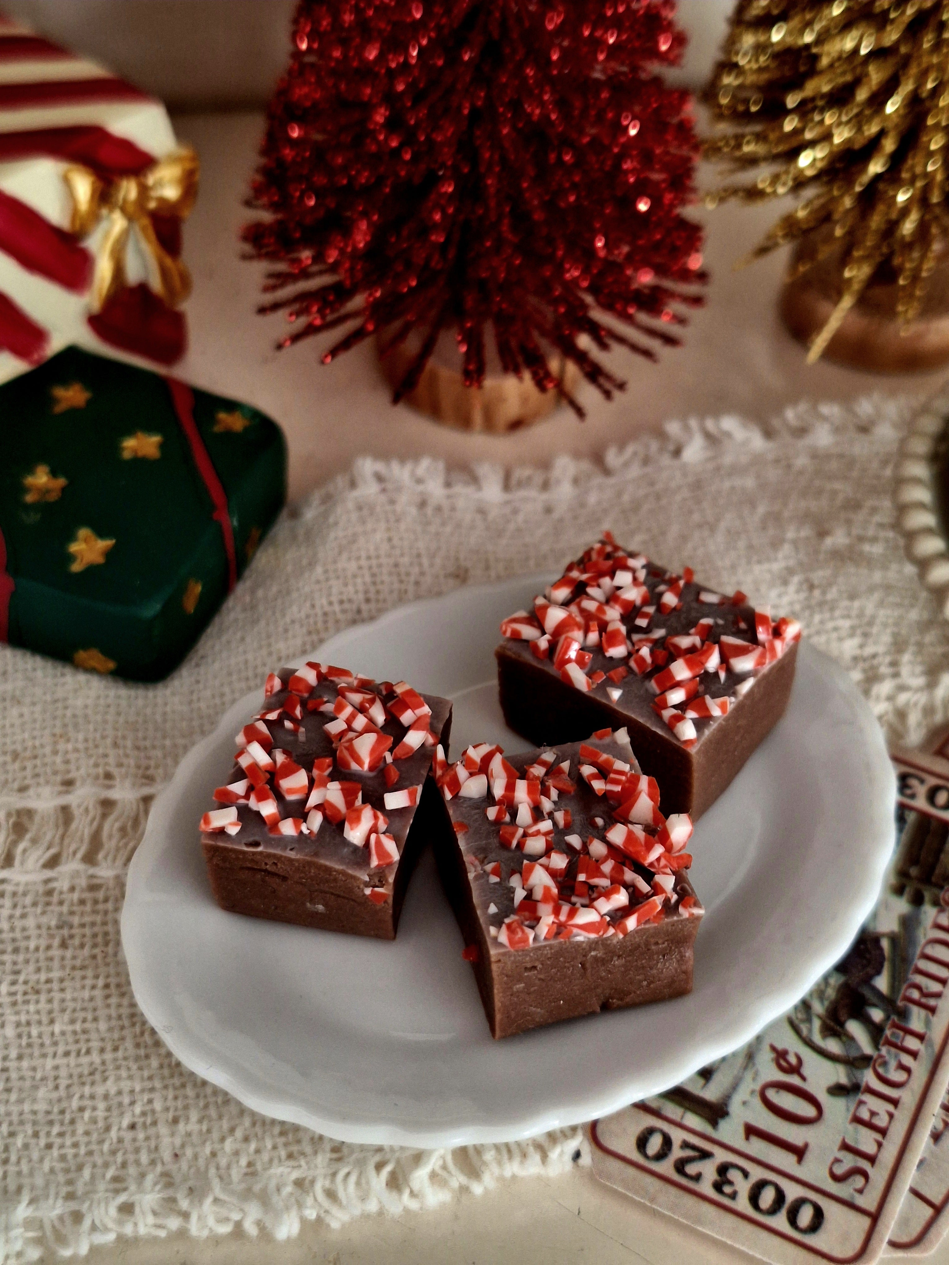 3 Pcs PEPPERMINT FUDGE - 2 options
