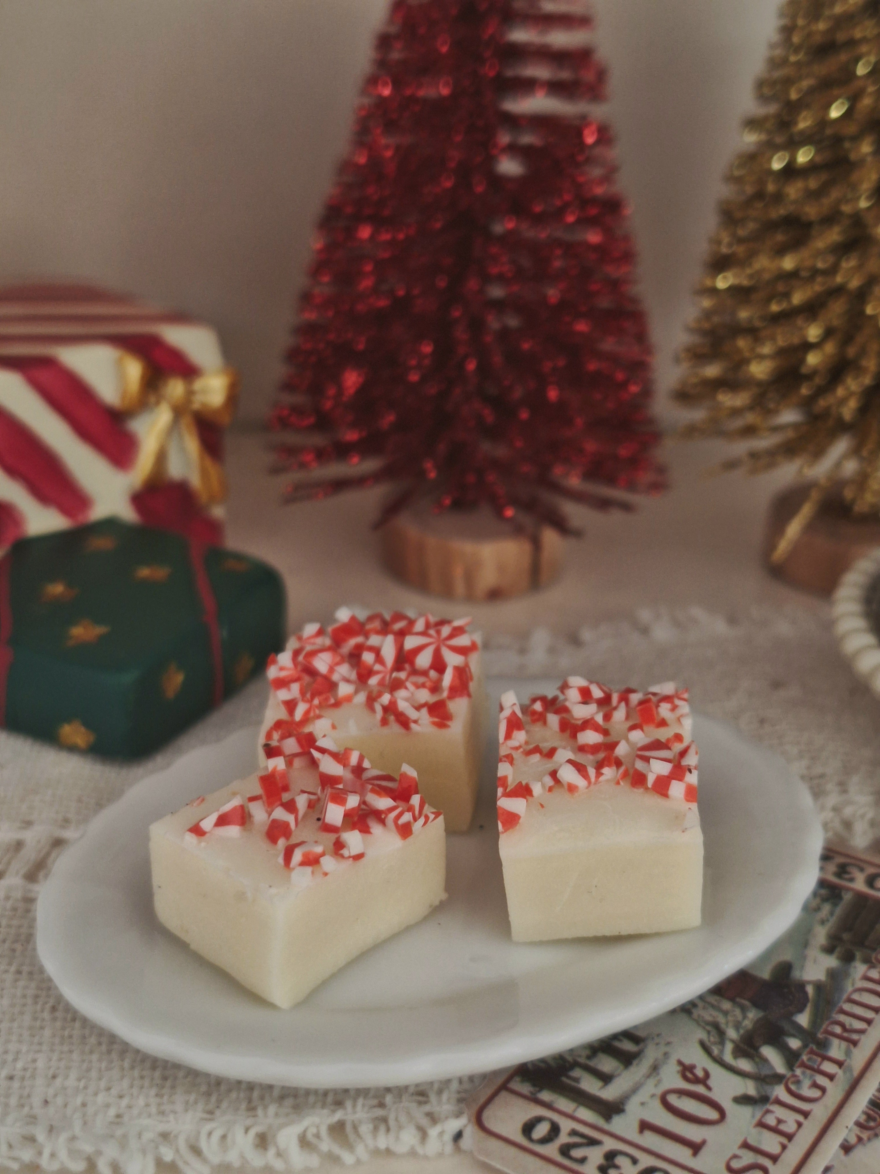 3 Pcs PEPPERMINT FUDGE - 2 options