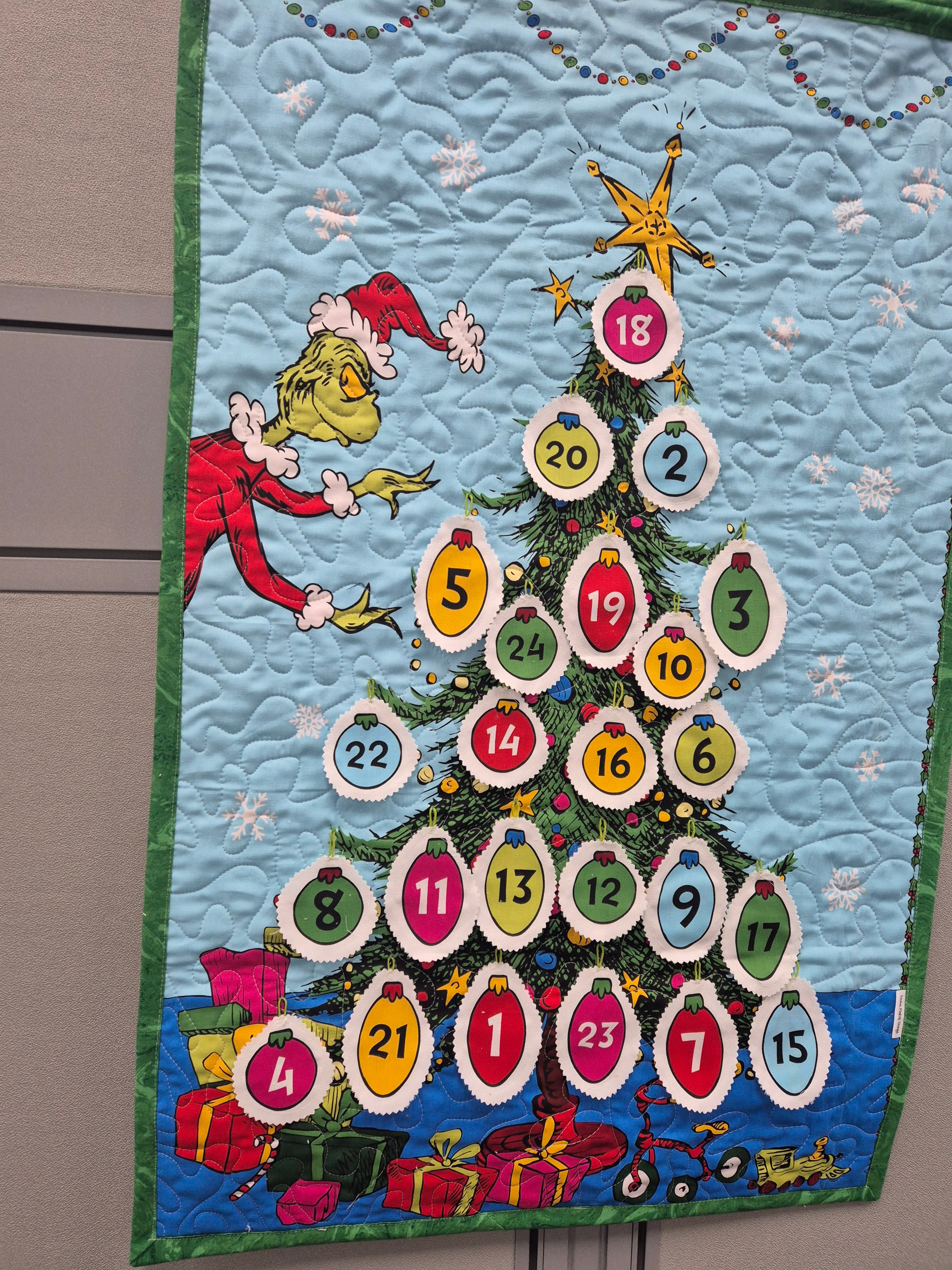 Grinch Advent Calendar