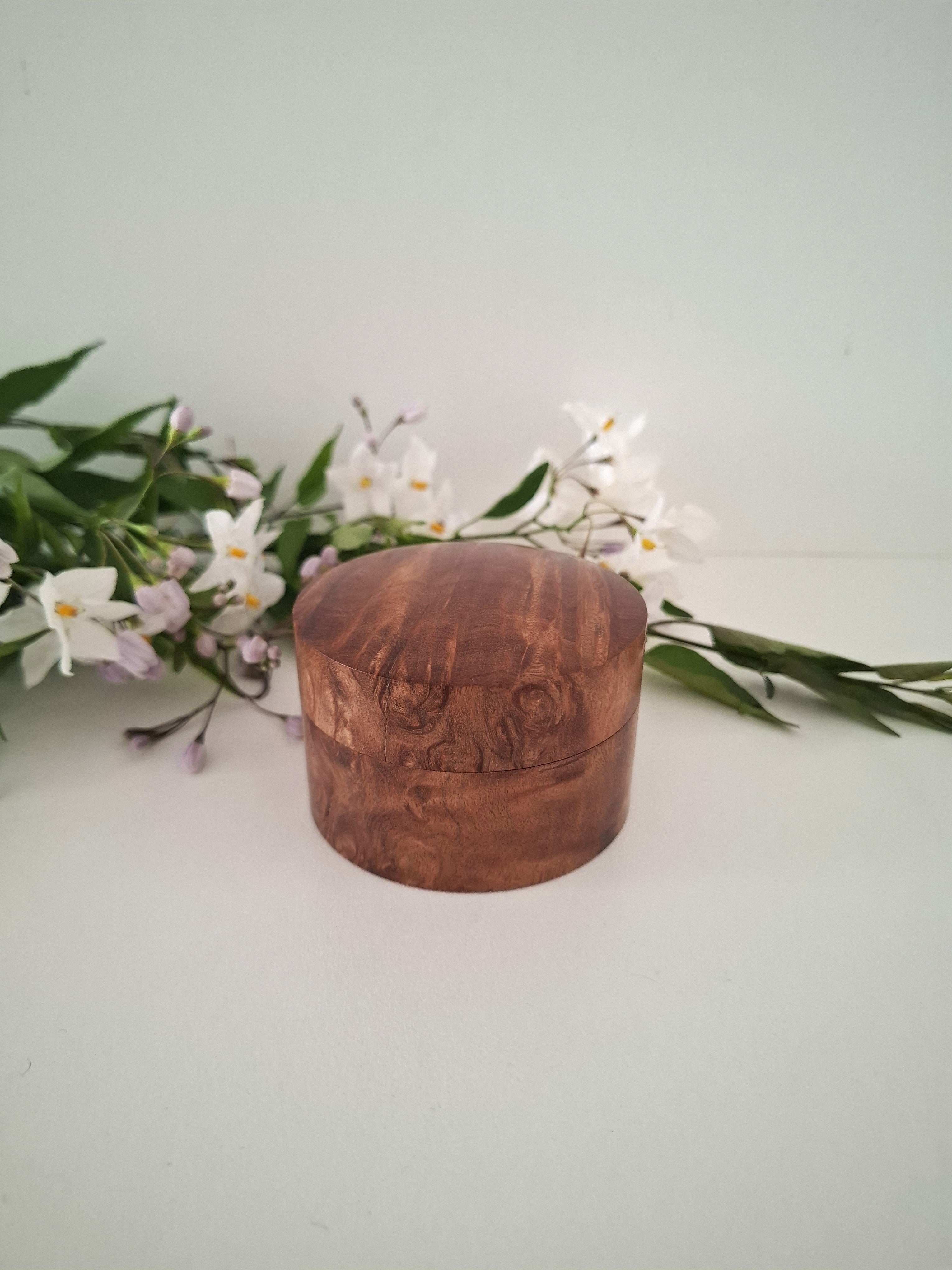 Handmade Wooden Ring Box: Proposal Keepsake