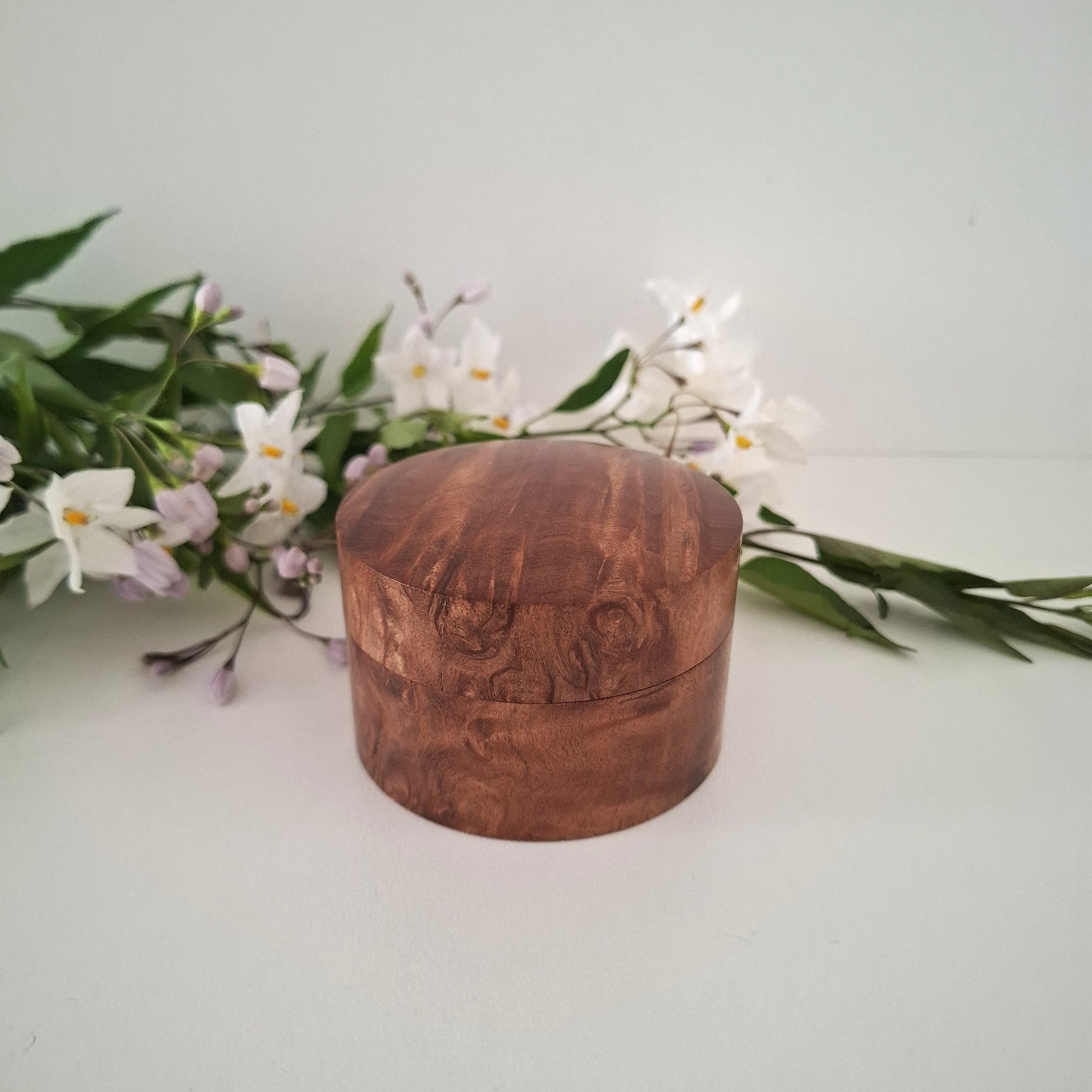 Handmade Wooden Ring Box: Proposal Keepsake