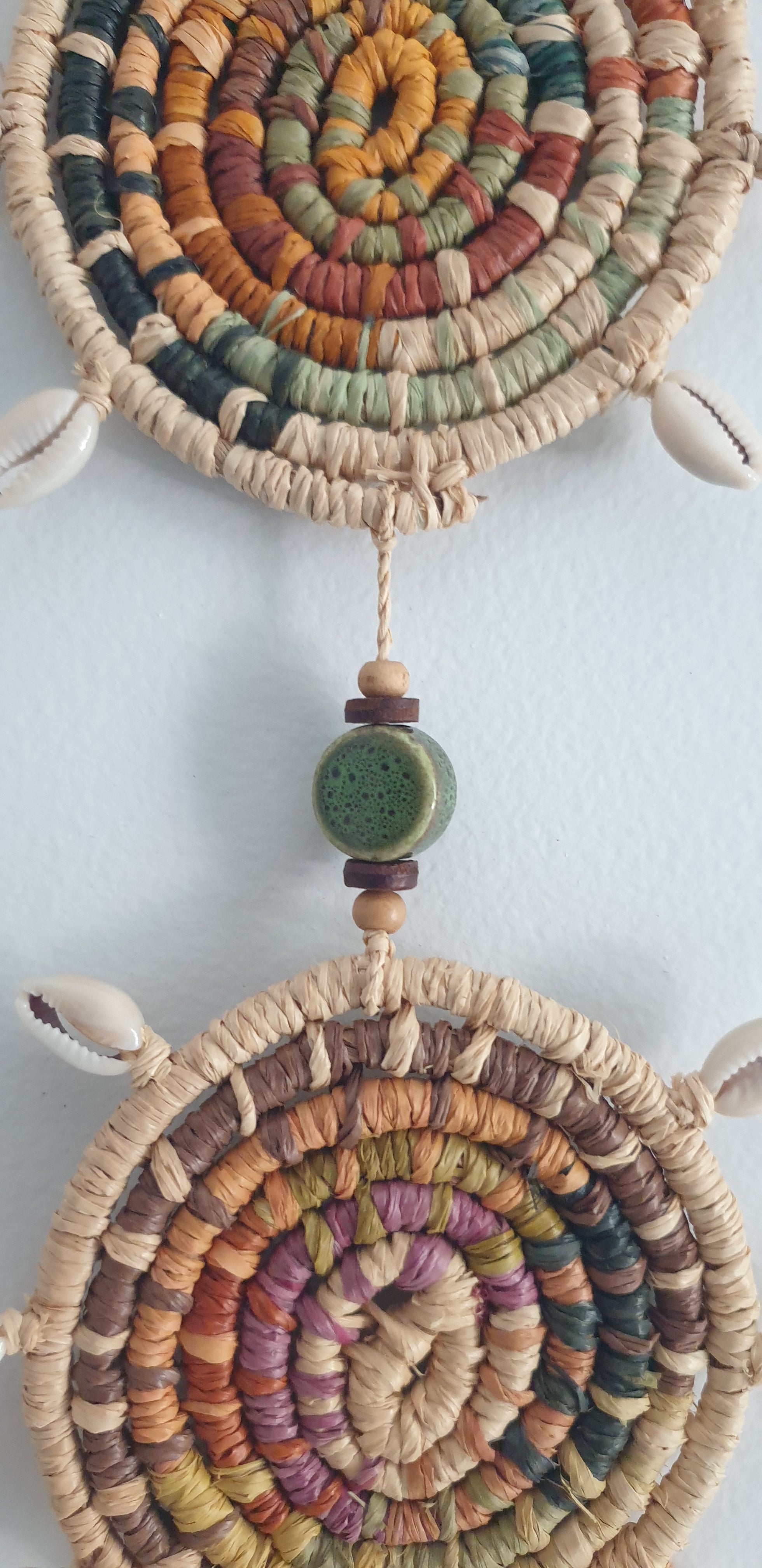 Handmade, natural fibre wall art/ hanging