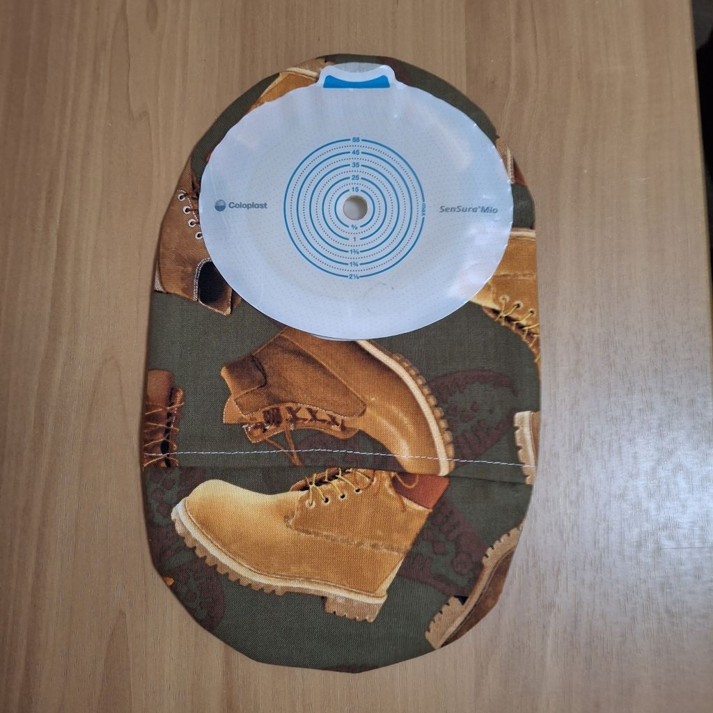 STOMA BAG COVER LARGE Suitable for Ileostomy, Colostomy, Urostomy