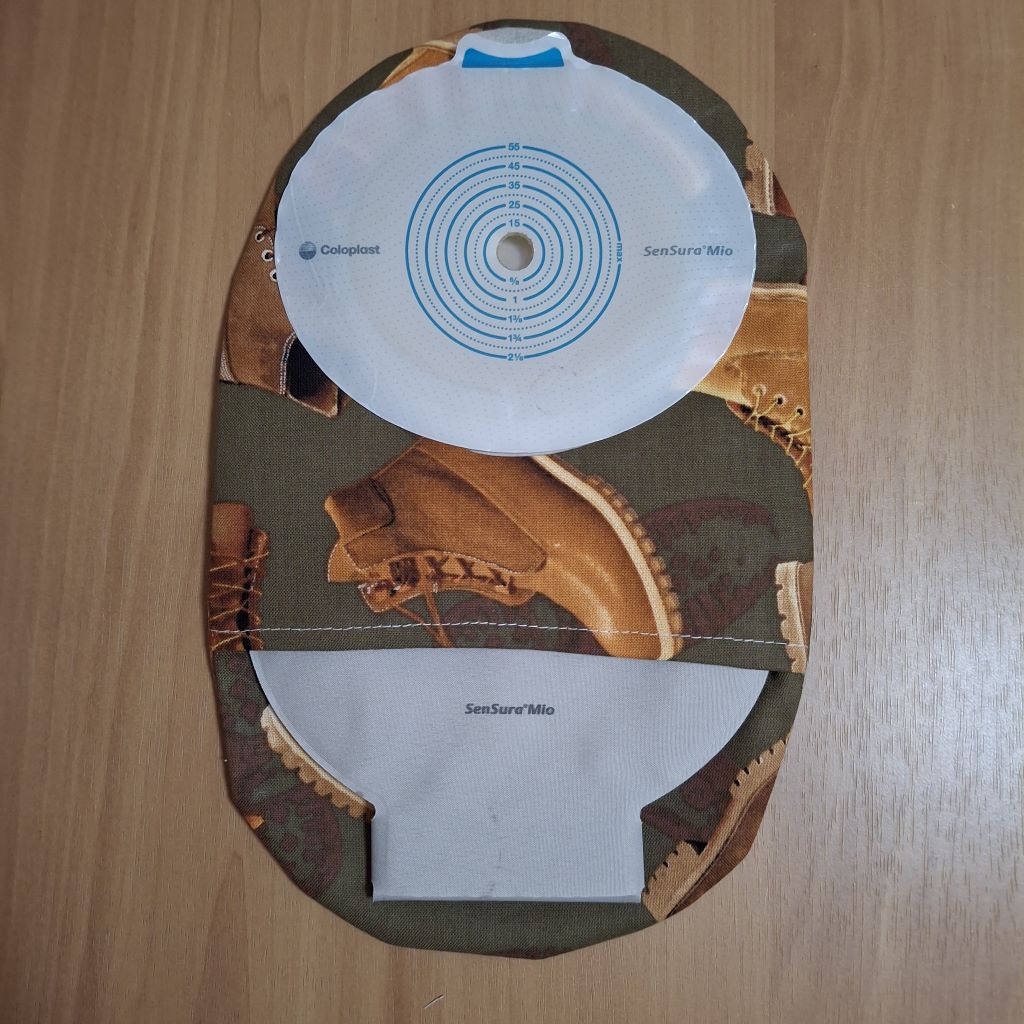 STOMA BAG COVER LARGE Suitable for Ileostomy, Colostomy, Urostomy