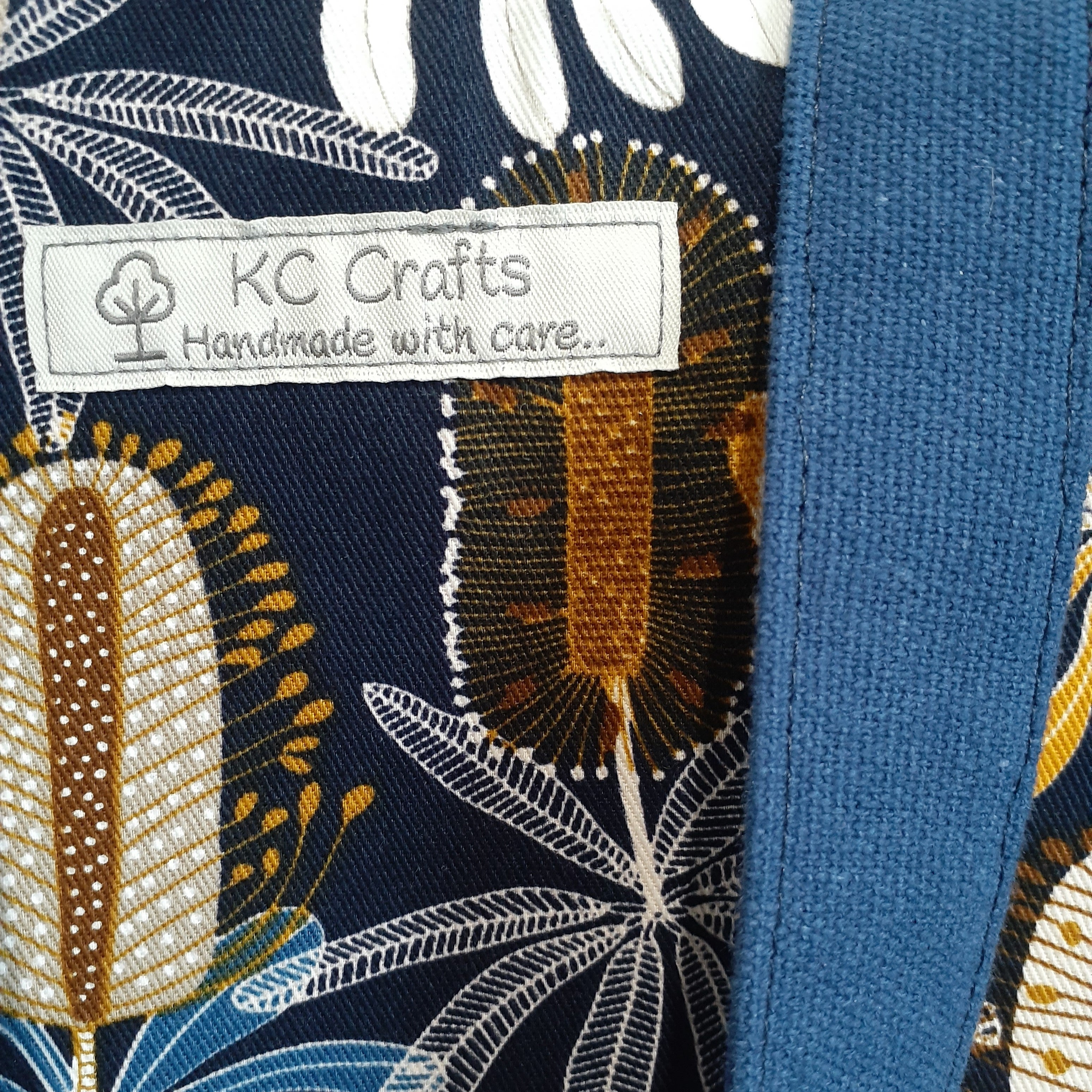 Banksia Blues – Medium Sized Tote Bag