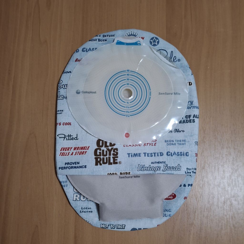 STOMA BAG COVER REGULAR ILEOSTOMY, COLOSTOMY, UROSTOMY