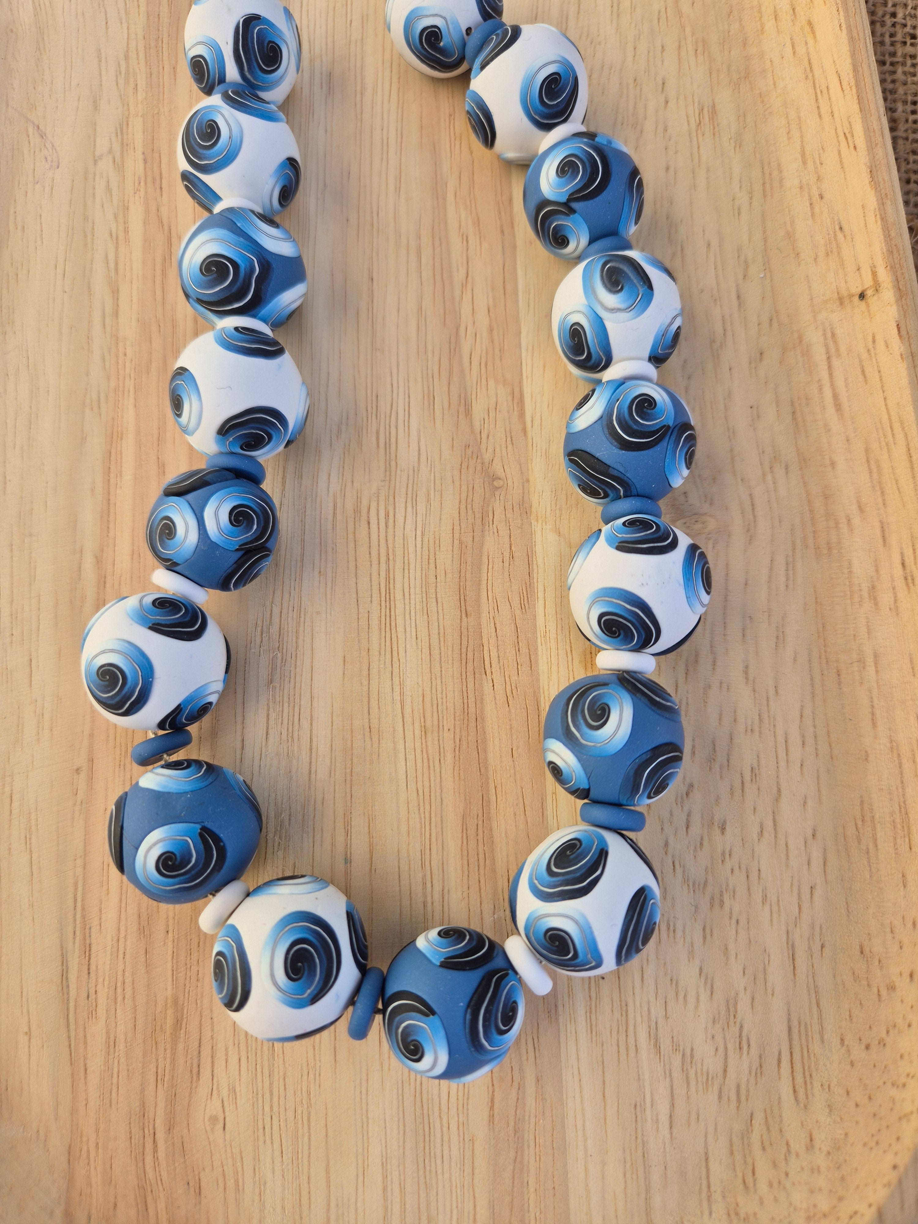 Summer Blues Earrings/Necklace