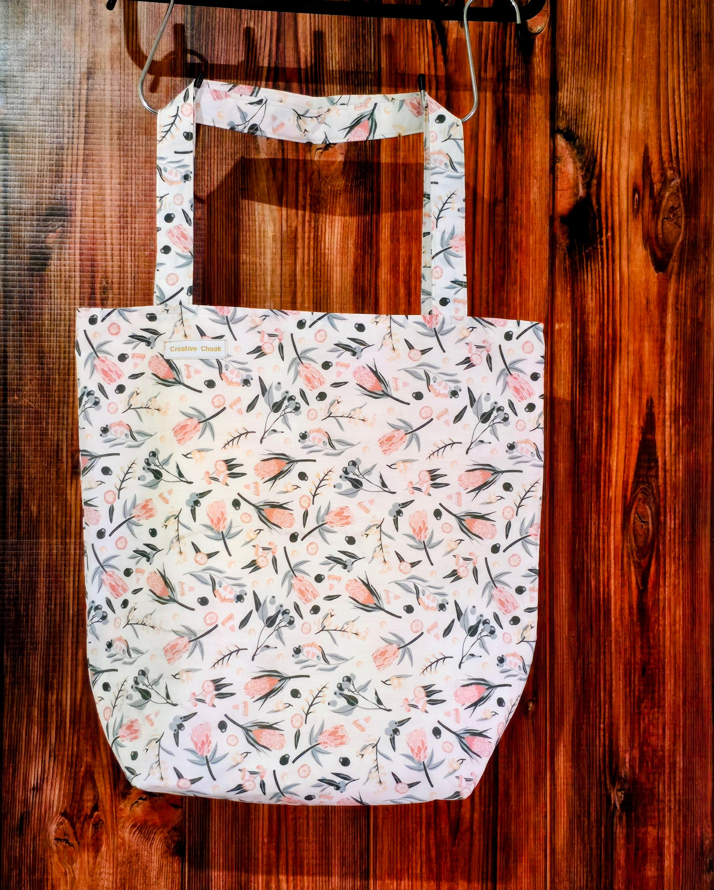 Handmade | Native | Flowers | Tote Bag