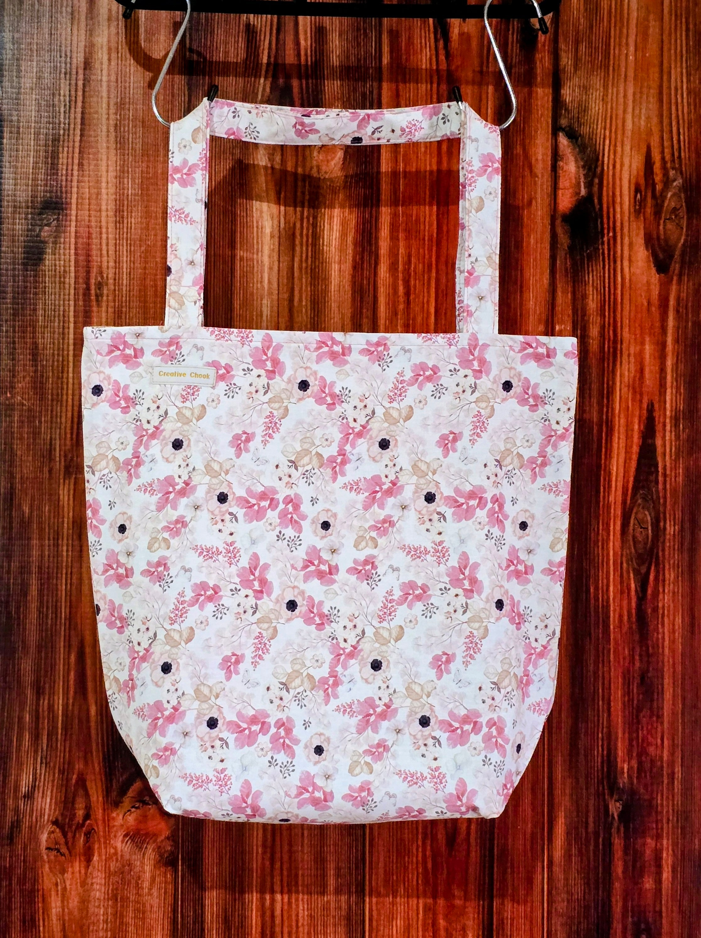 Handmade | Lined | Cherry Blossom | Tote Bag