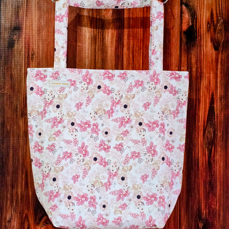 Handmade | Lined | Cherry Blossom | Tote Bag