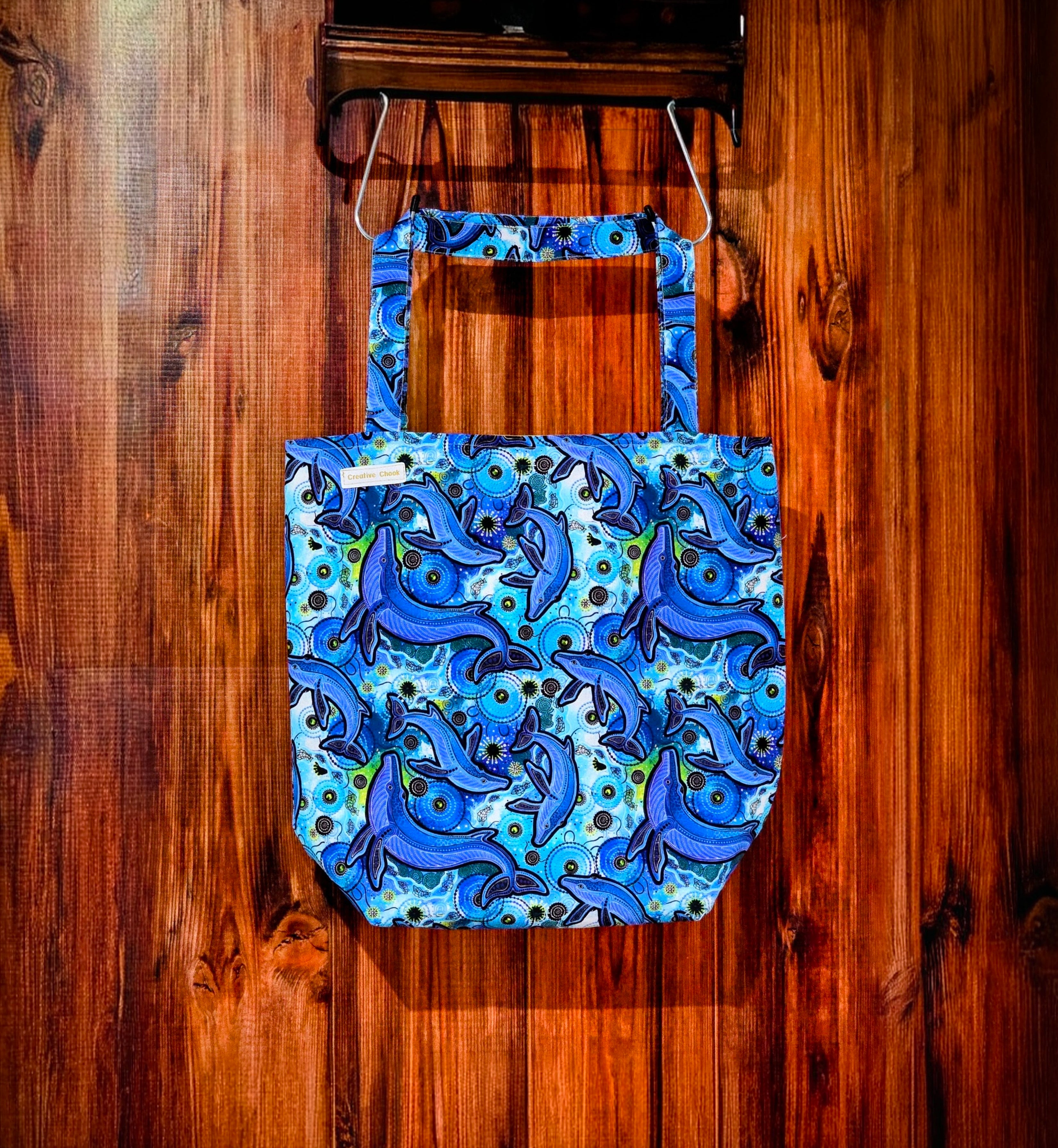 Handmade | Indigenous Dolphin | Tote Bag