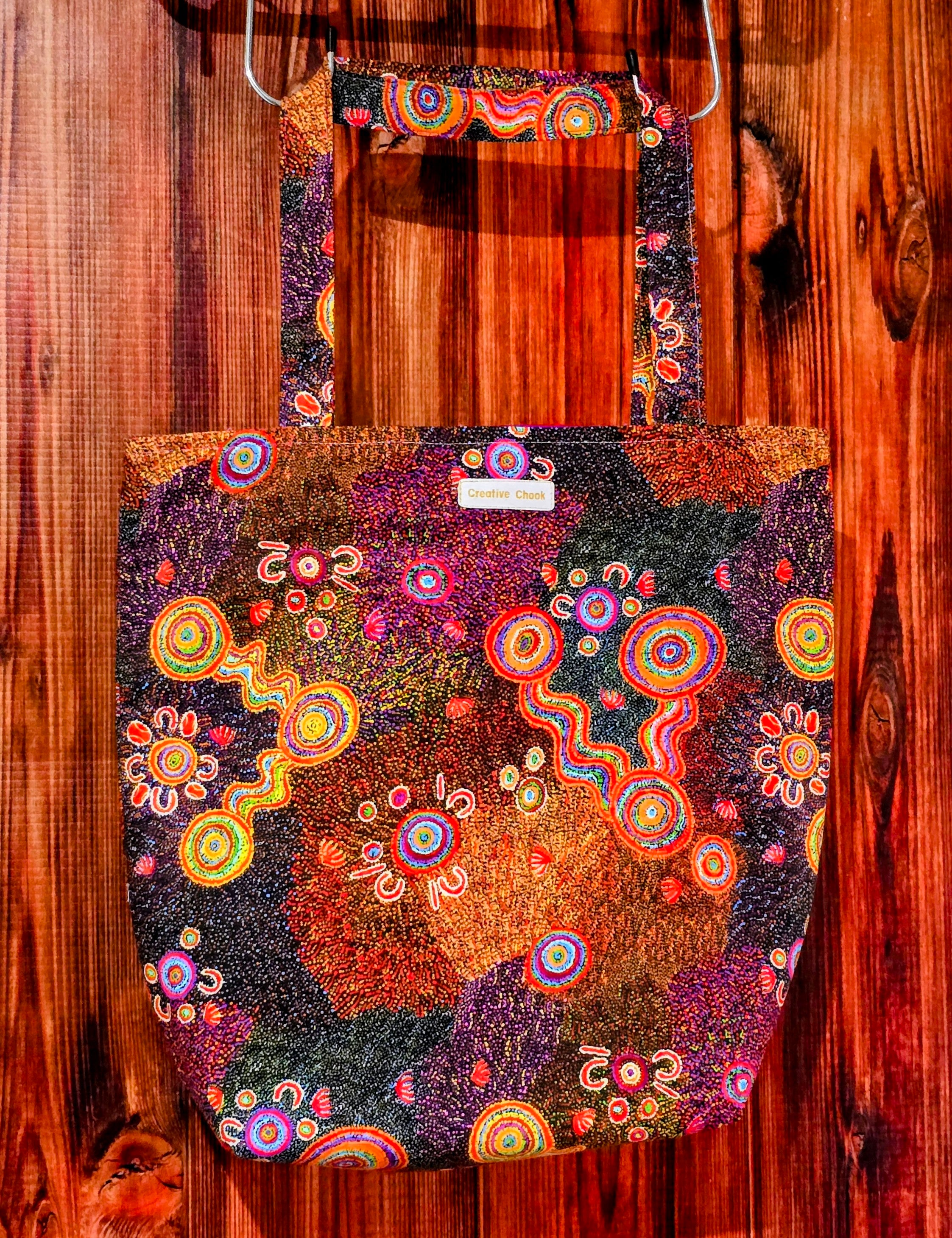 Handmade | Indigenous Design |Goanna Dreaming | Tote Bag