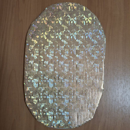 STOMA BAG COVER LARGE GLITZ GOLD Suitable for Ileostomy, Colostomy, Urostomy
