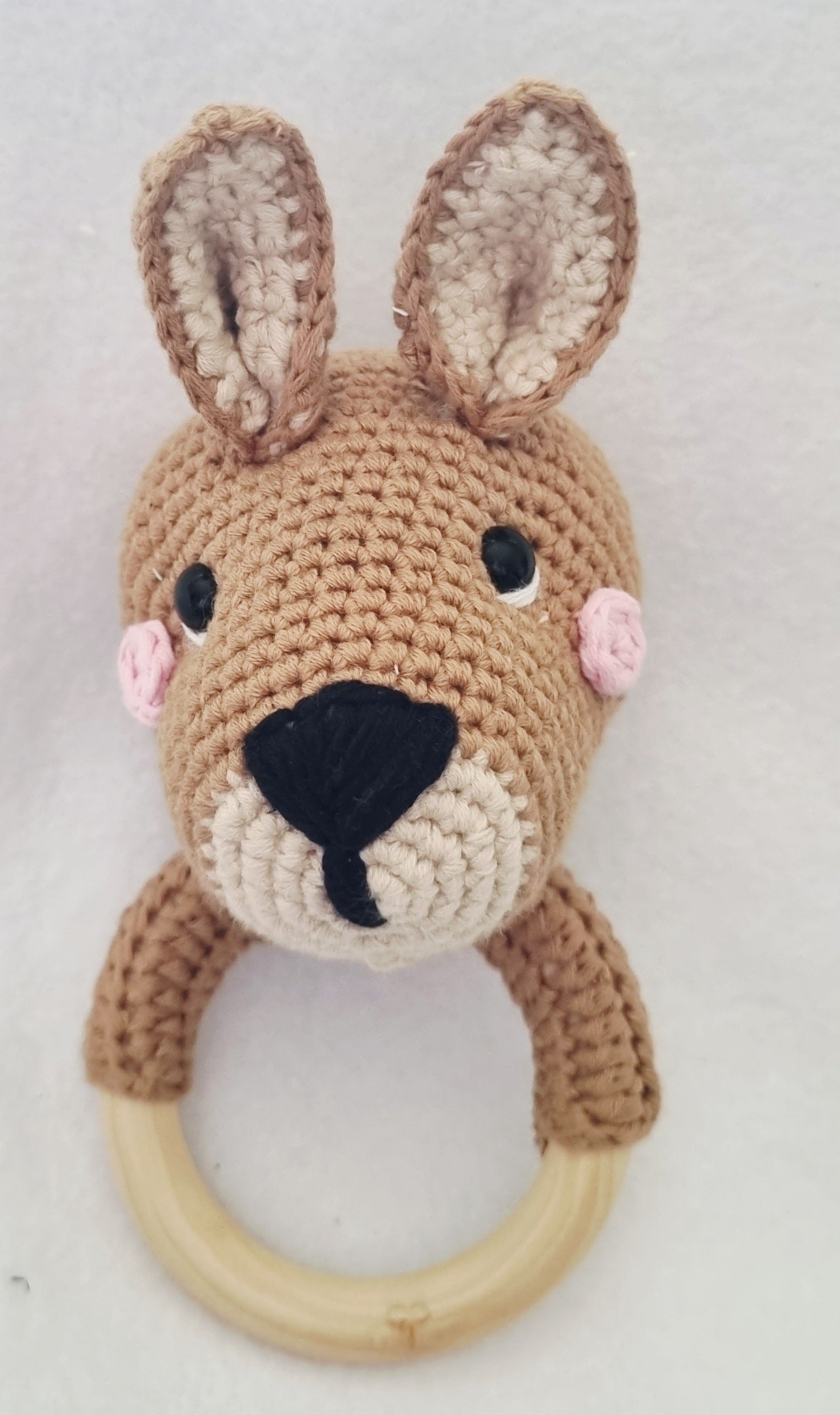 Handmade – Australiana - Kangaroo - 3-piece Baby Shower set - BB040/2