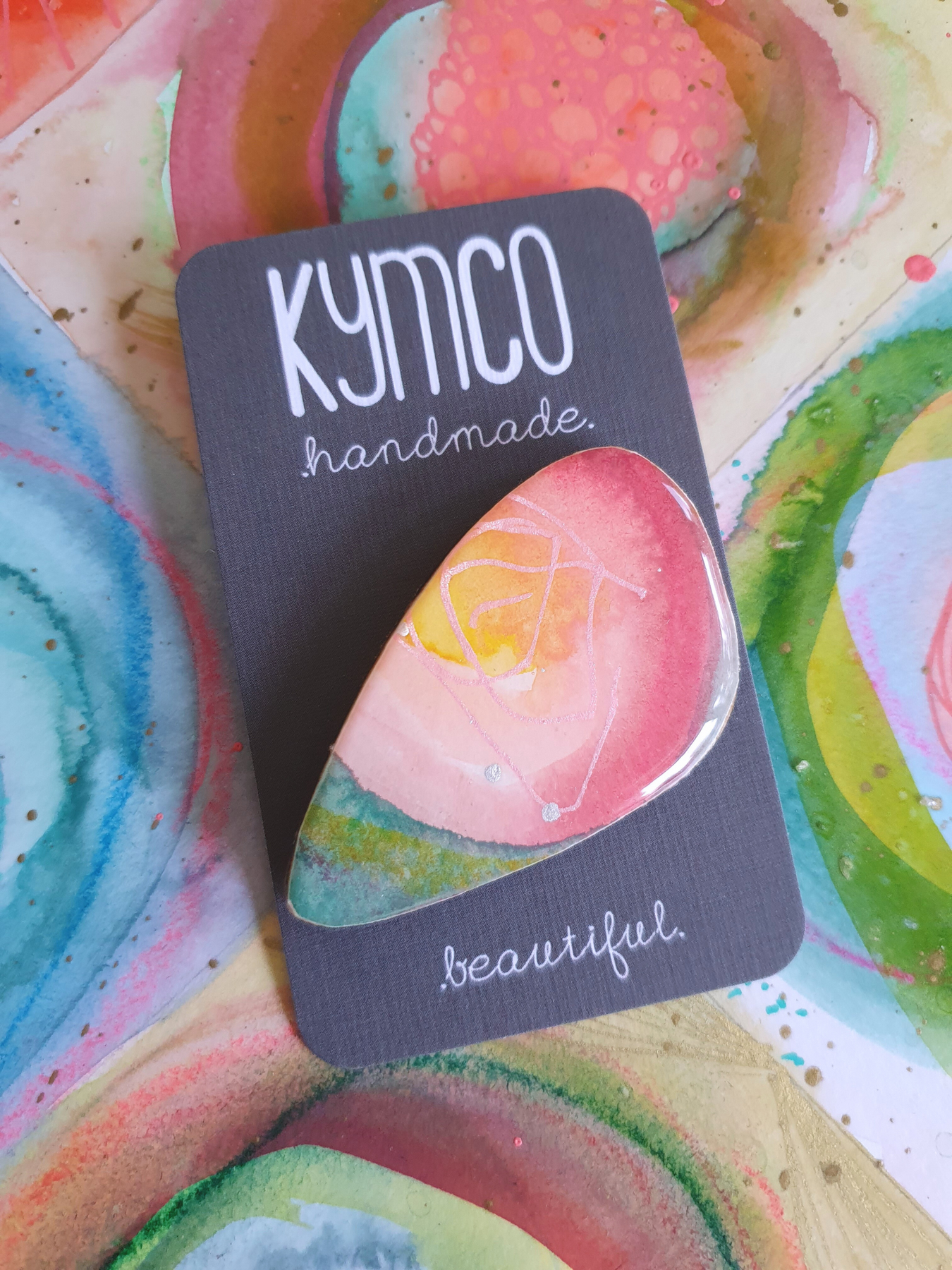 The Tutti Frutti Collection | Resin art jewellery| Stud earrings | Pendants | Brooches