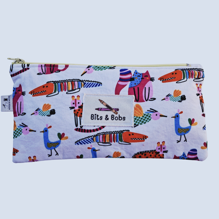 Fun Bits & Bobs Quilted Pencil Case