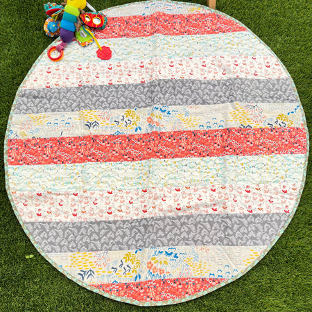 Organic Baby Play Mat | Reversible & Soft Tummy Time Mat Unique