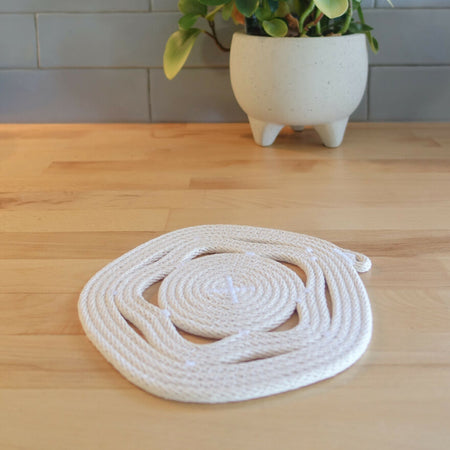 Coiled Rope trivet