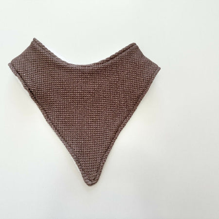 Coco waffle bandana bib