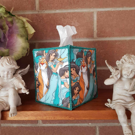 Jasmine and Rajah Tissue Box Cover