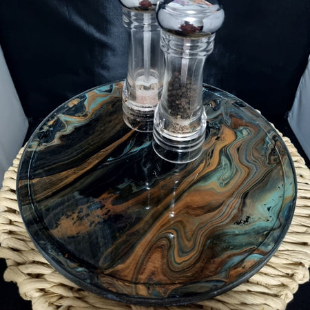 Handpainted Lazy Susan