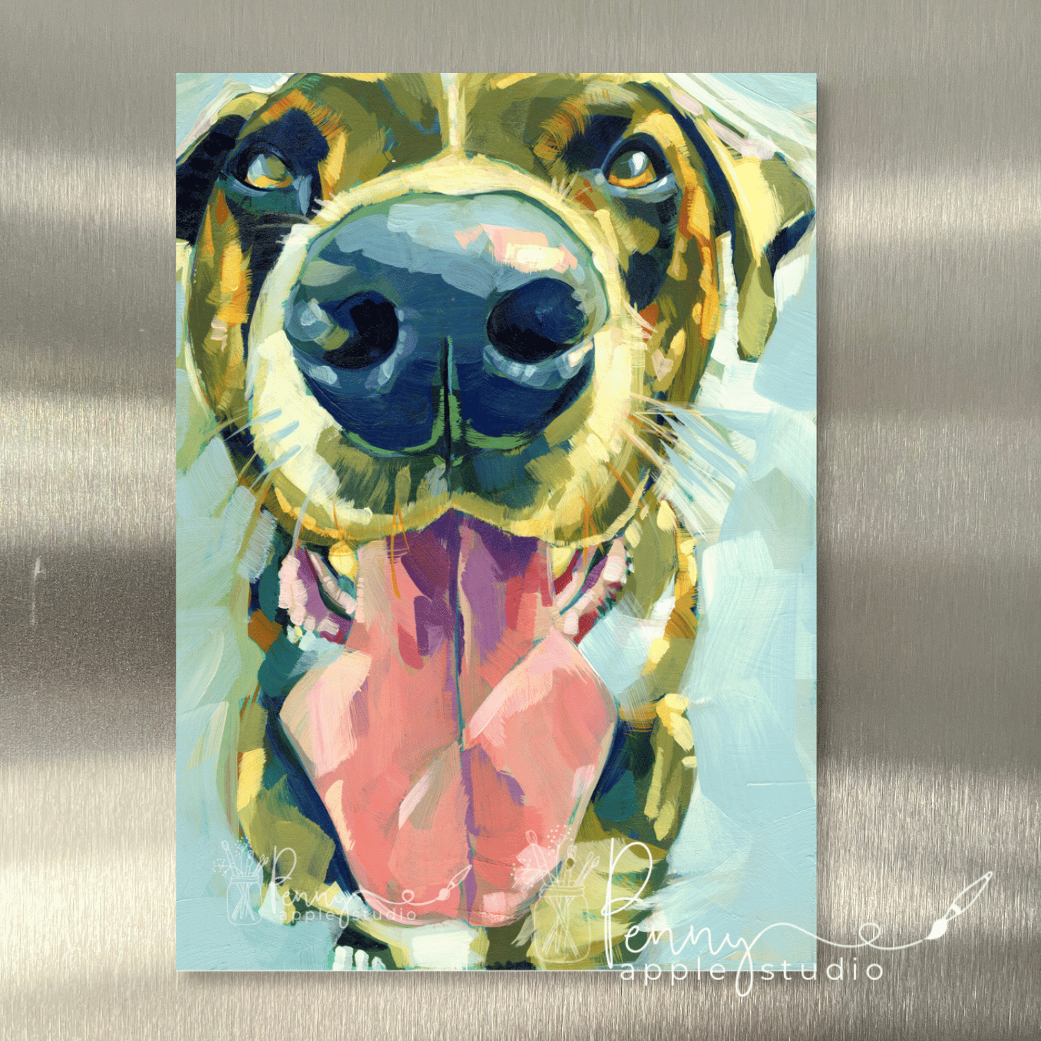 (1) Puppy Dog Fridge Magnet – You Choose