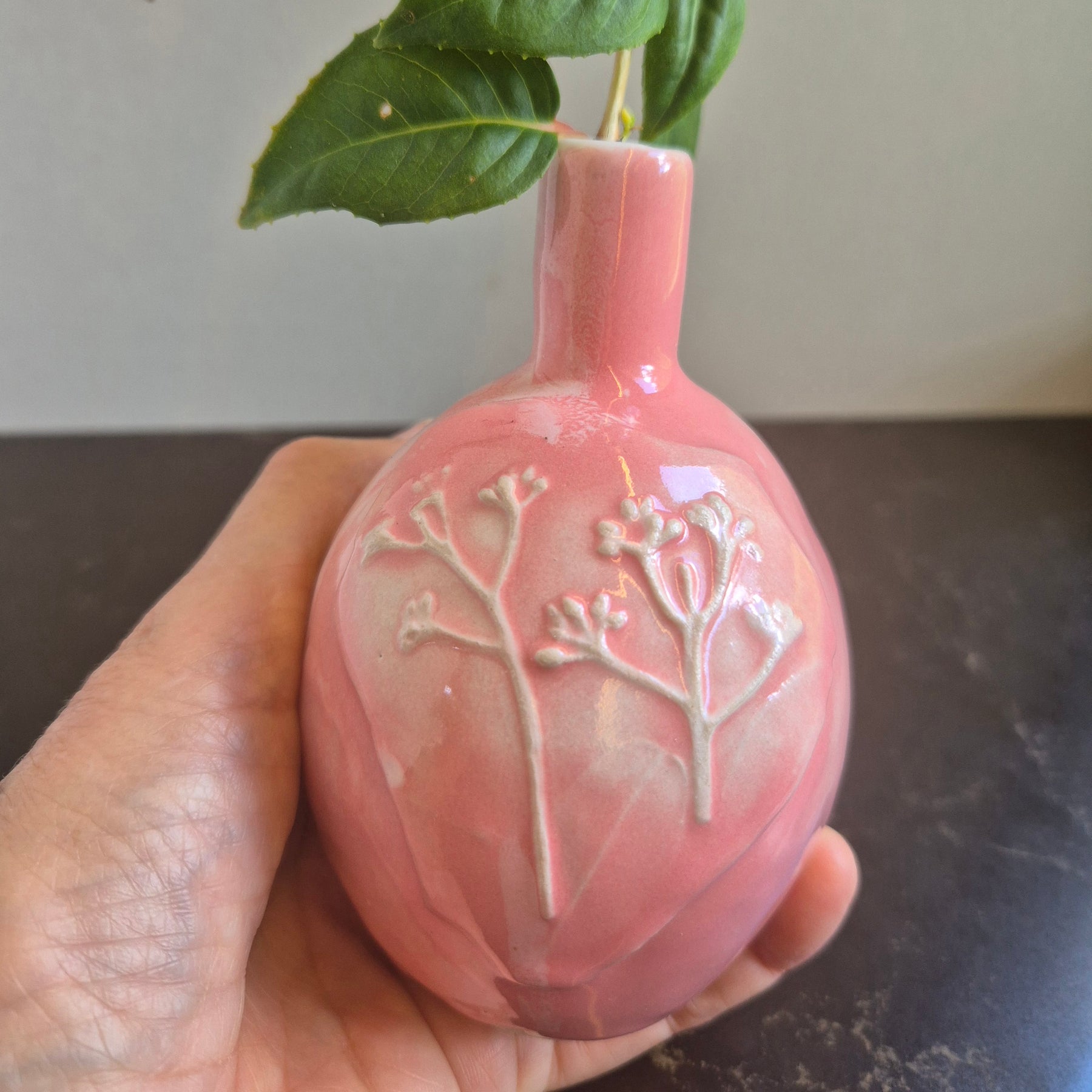 Pink Bud Vase - Flower Vase