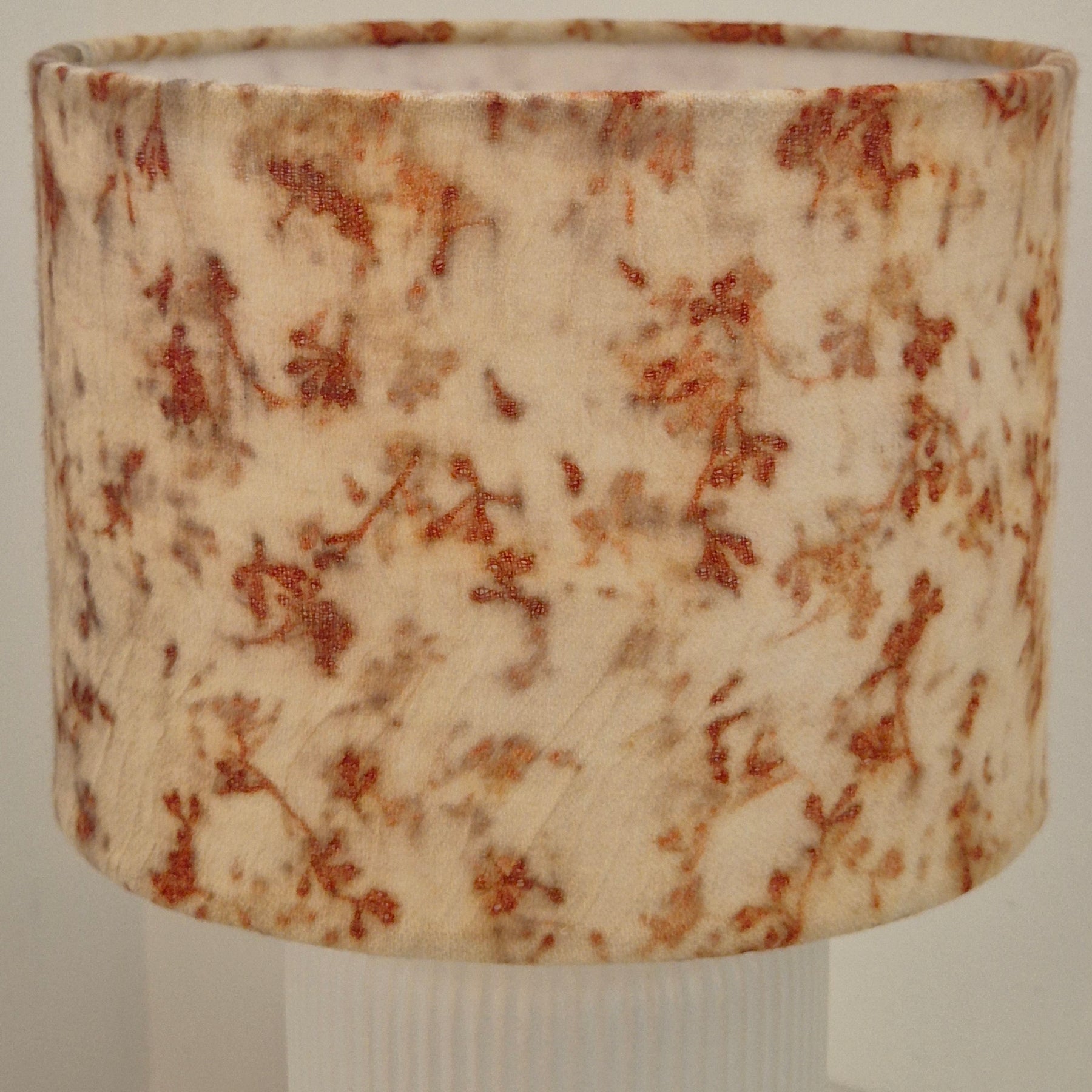 Gumnut ecoprinted lampshade uniquely Australian