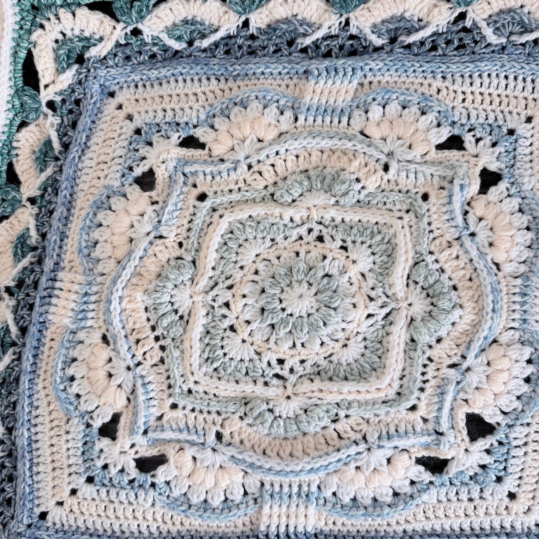 #006 - Pheonix - Large Crocheted Blanket