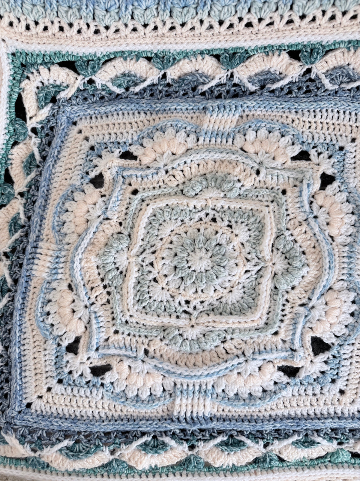 #006 - Pheonix - Large Crocheted Blanket