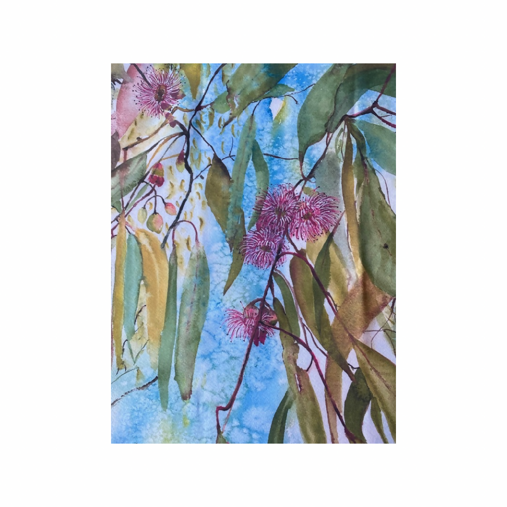 Cotton Tea Towel ‘Eucalyptus’