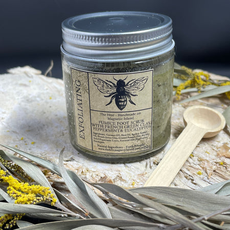 Pumice and Clay Foot Scrub